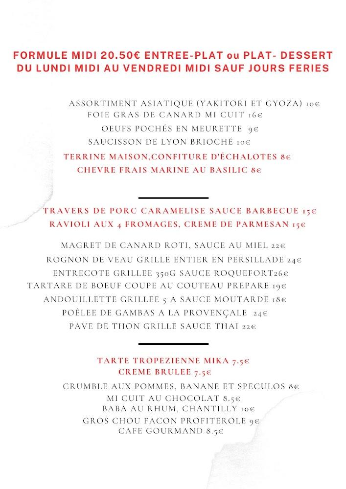 De Grapp'En Verre - Menu Image 1